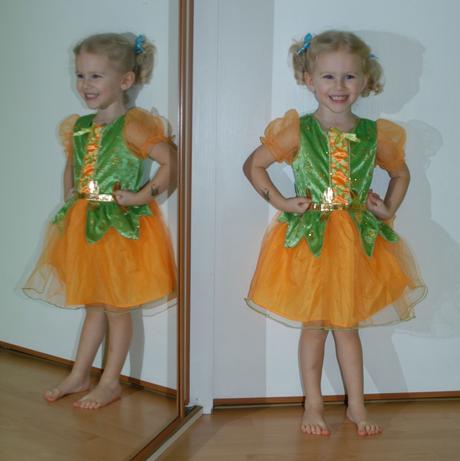 Karnevalové šaty halloween dýňová víla,