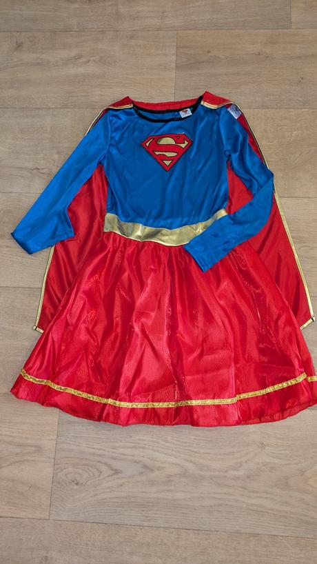 Ka480 karnevalový kostým supergirl vel. 146,