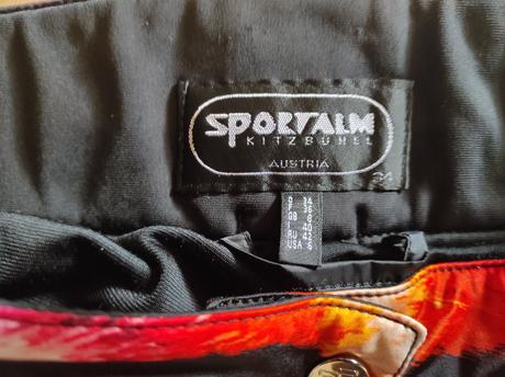 T023   lyžařské kalhoty sportalm vel. 34, 34