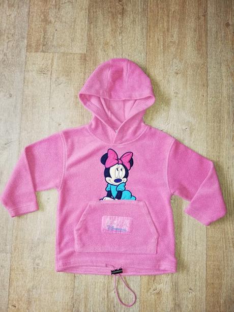 Mikina fleece minnie vel.104/110, disney,104