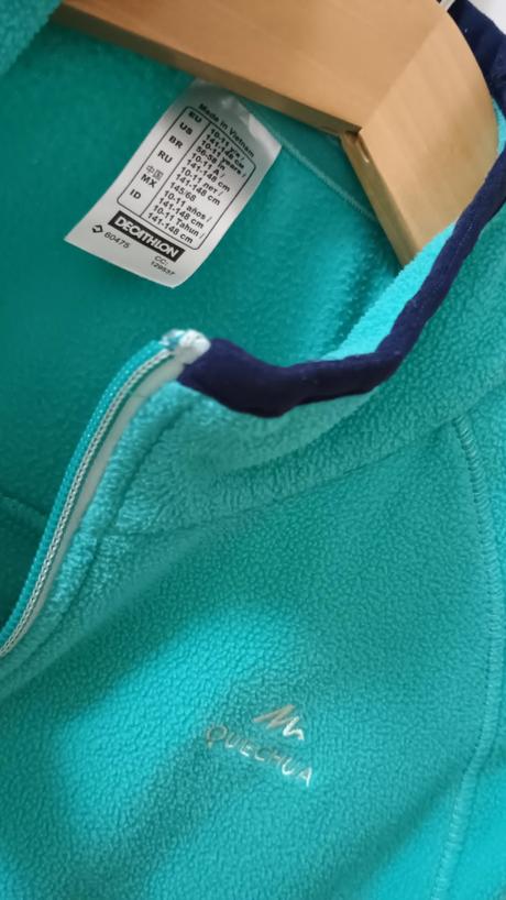 Krásná mikina quechua z mikrofleesu, quechua,146