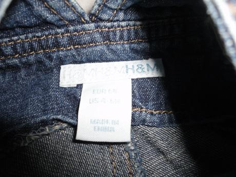 Luxusní laclíky z h+m, vel. 4-6 měsíců, h&m,68