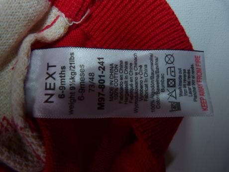 Next delší svetřík vel. 74, next,74