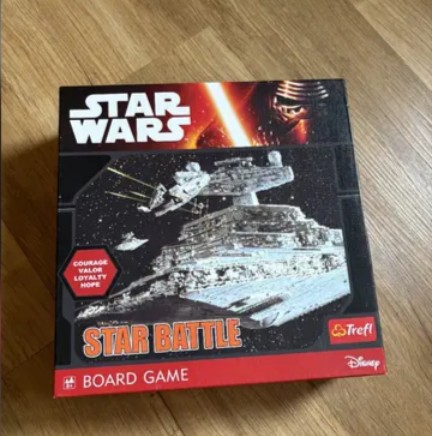 Obrázky na zeď + plyšák + hra star wars, 