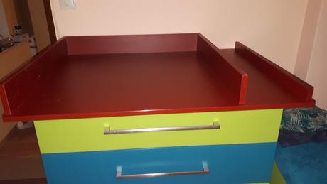 Deska, přebalovací pult,