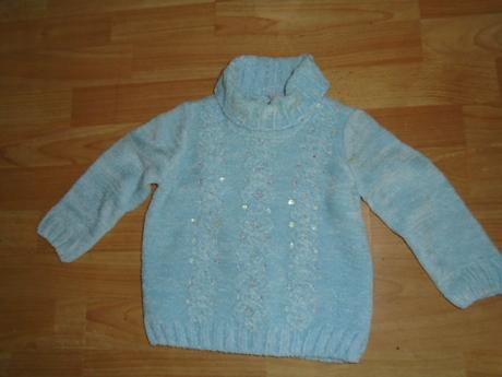 Svetr rolák žinylka 1-1,5 roku, f&f,80 / 86