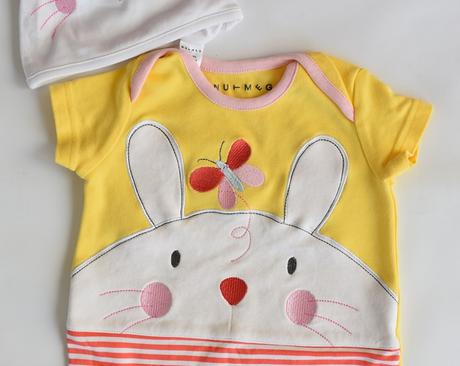 Letní overal + čepička vel. 3 - 6 m, nutmeg,68