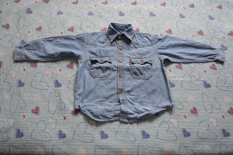 Bavlněná džínová košile, 110