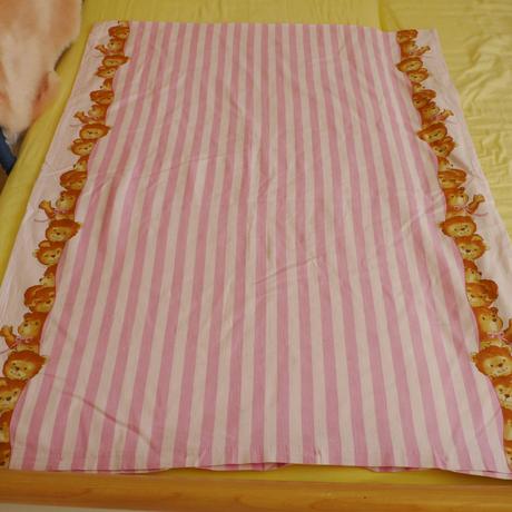 Detske bavlnene povleceni s medvidky ruzove, šířka (cm): 130,délka (cm): 130