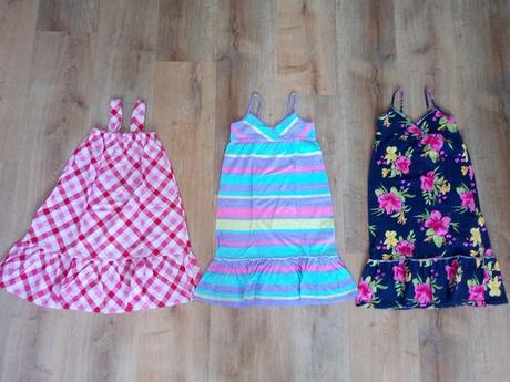 2 x šaty ham, vel 122/128, h&m,128