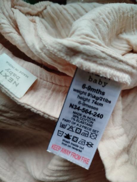 Kalhoty zn. next baby vel.74, next,74