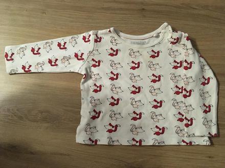 Tričko s liškami, lupilu,62