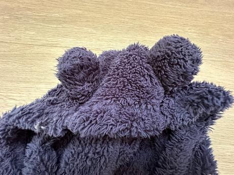 Dívčí modrá teplá mikina medvěd, vel. 110/116, lupilu,110