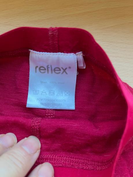 Thermo spodky podvlíkačky 100 procent vlna, reflex,56