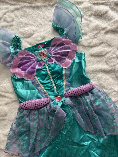 An26/ kostým mořská panna- v.5/6 let zn. disney, 