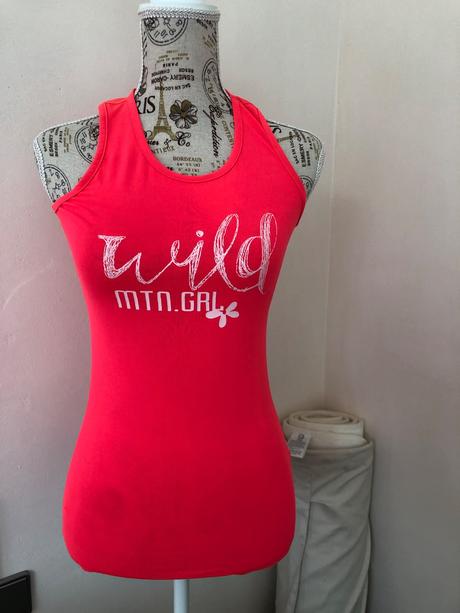 Top oranzovo-ruzovy 146/152 yigga, yigga,146