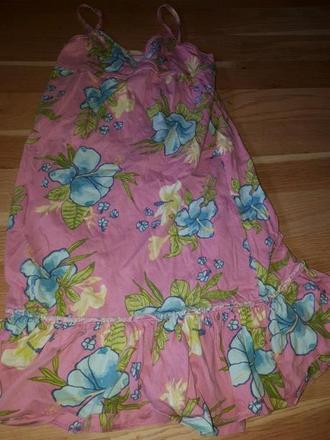 Kvetovane šaty 4-6let, h&m,110
