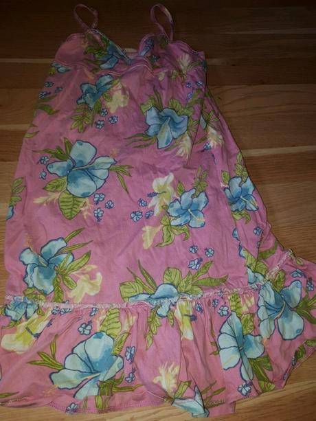 Kvetovane šaty 4-6let, h&m,110