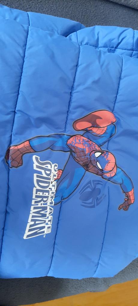 Chlapecká zimní bunda spideman, vel.128 značky c&a, c&a,128