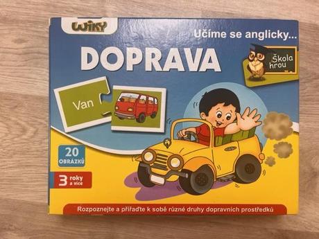 Puzzle pro nejmenší - dvojjazyčné,