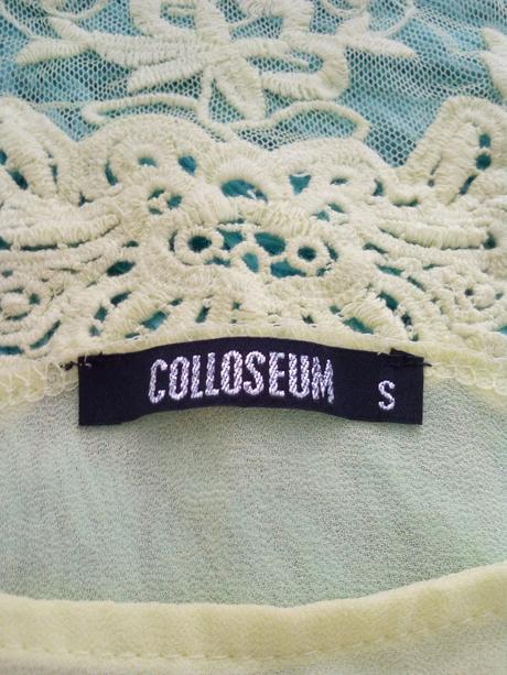 Limetkově zelená halenka zn.colloseum,ve.s, s