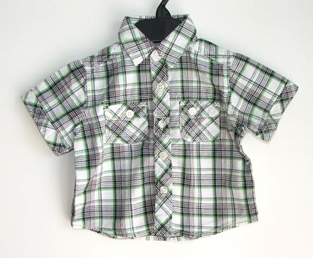 P401 chlapecká košile vel. 68, mothercare,68