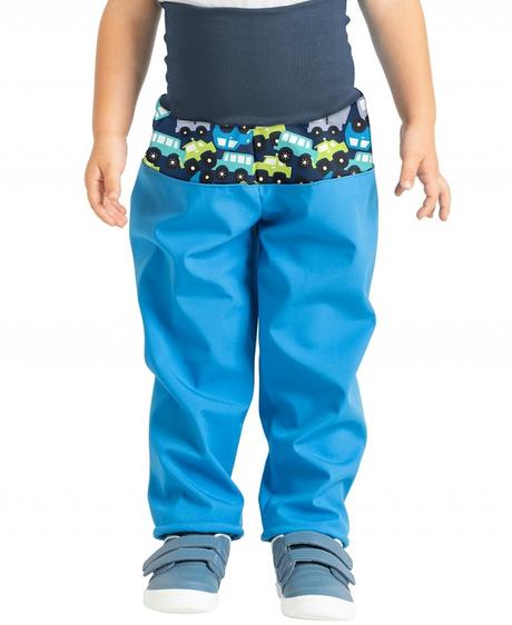 Softshellové kalhoty unuo s fleecem dětské, unuo,86 / 92