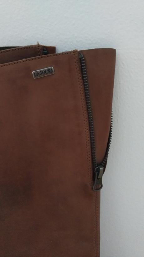 Kožené kozačky lasocki, vel.36, lasocki,36