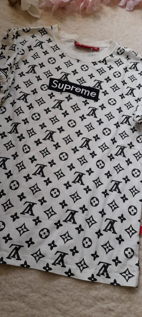 Supreme lv dámské bílé tričko, l