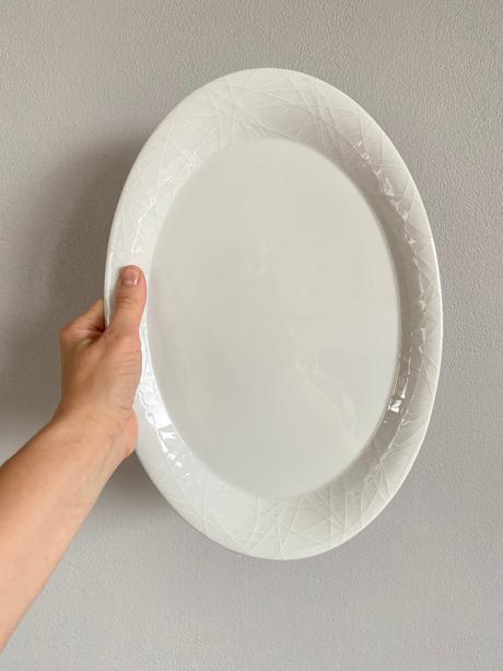 Rosenthal geometrica oválný porcelánový tác 36 cm,