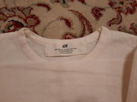 2x svetřík, h&m,98