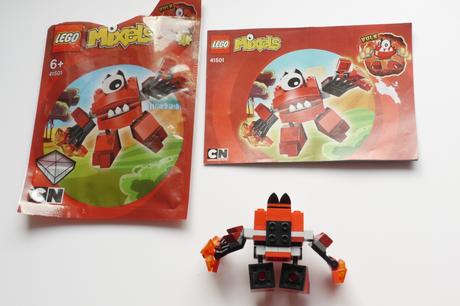 Lego 41501, vulk mixels, 