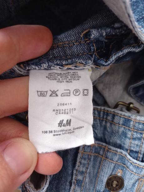 Laclové rifle 68 h&m, h&m,68