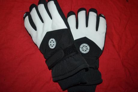 Lyžařské rukavice,dotykové na displej,