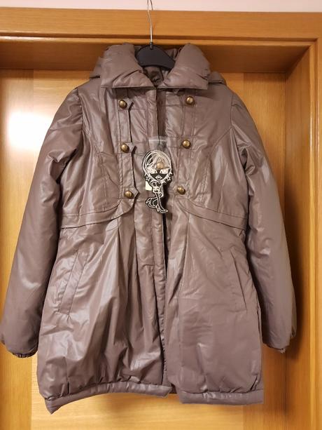 Nová dívčí zimní bunda rever, vel. 158-164, 164