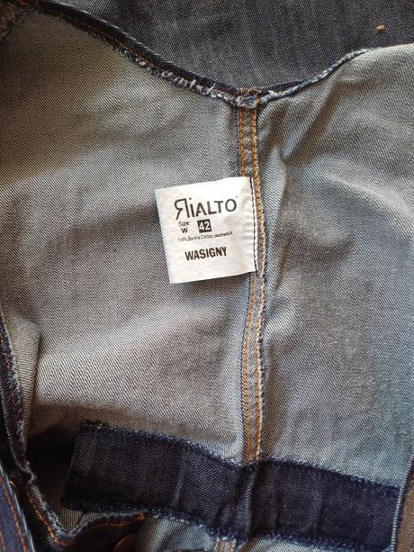 Těhotenské kalhoty-džíny s laclem vel.42, 42