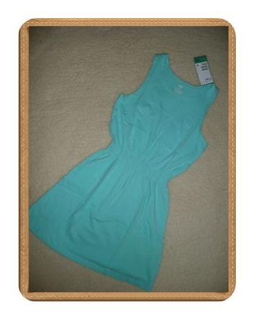 Šaty h&m vel 8-10 let 134/140 zelené basic, h&m,134 / 140