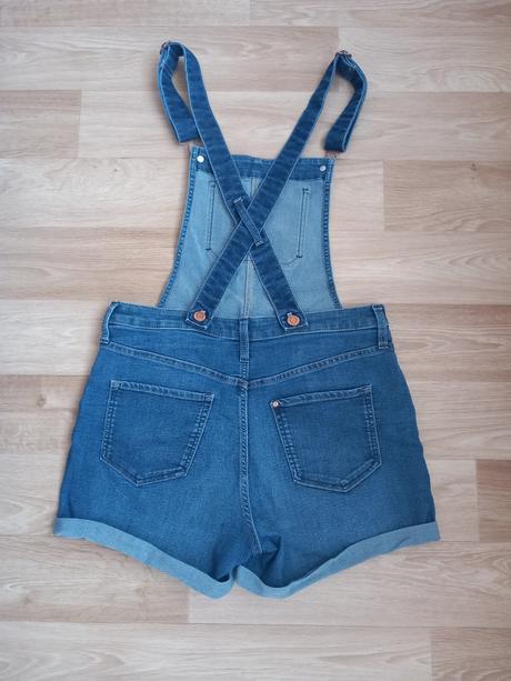 Riflové lacláče - kraťasy vel. 164 - 170, 164