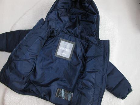 Zimní tmavě modrá bunda s kapucí, mckenzie,74
