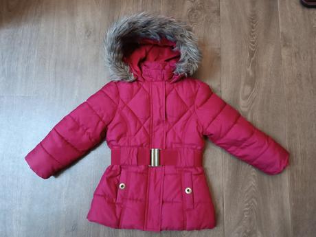 Dívčí zimní kabát/delší bunda palomino,vel.98, palomino,98