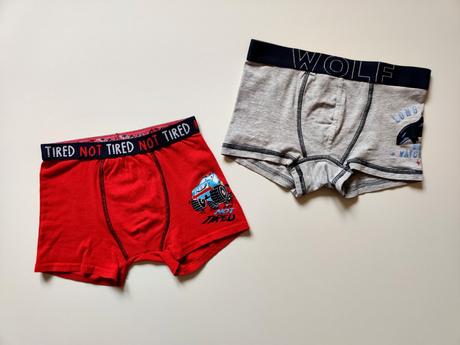 2x obrázkové boxerky vel. 122, 122