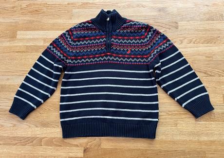 Svetr nautica modrý vel. 10 - 12 let (146/152), 146