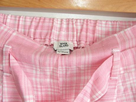 P94 dívčí kraťasy vel. 9-10 let, river island,140