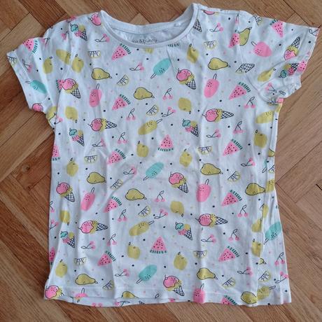 Sada 10ks triček pro dvojčata 116/122, 116