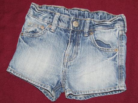 Kraťasy riflové denim z h&m, h&m,92