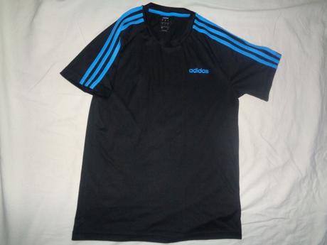 Luxusní černomodré funkční tričko adidas-climalite, adidas,l