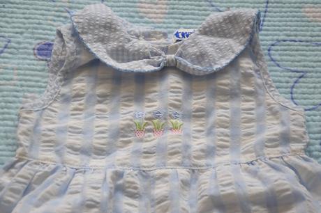 Letní plátěný overal 68/74, tulec trend,74