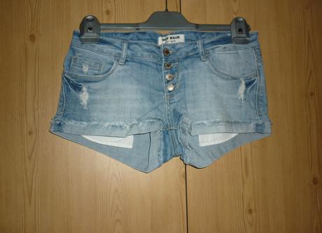 Světlemodré džínové kraťasy tally weijl, tally weijl,38