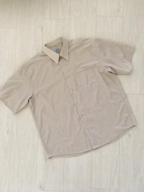 Pánská košile krátký rukáv blažek, vel. xl, xl
