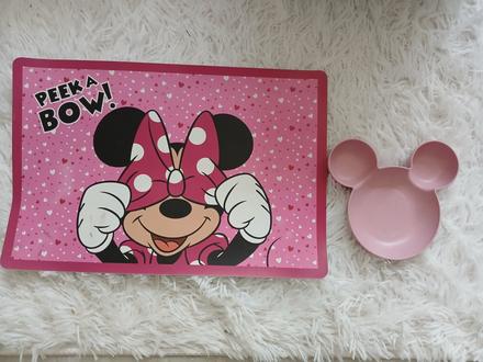 Minnie miska a podložka,